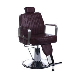 Fotel barberski HOMER BH-31237 Wiśniowy